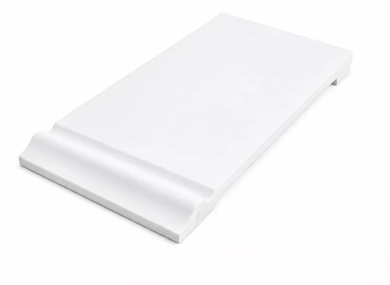Durable Solid PS Commercial Skirting Board suppliers